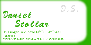 daniel stollar business card